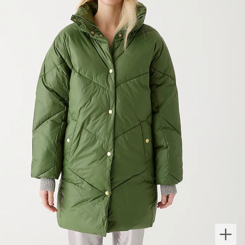 J Crew Oversized Puffer Coat